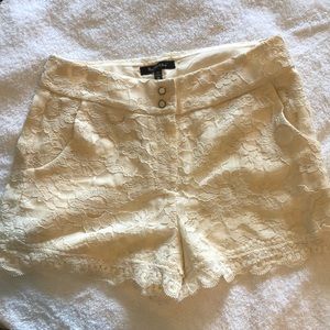 Max and Riley lace shorts